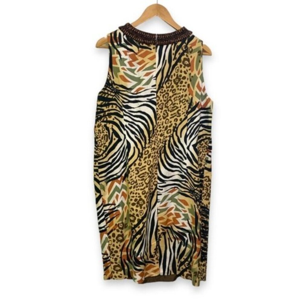 Peter Nygard Linen Shift Dress - Picture 5 of 8